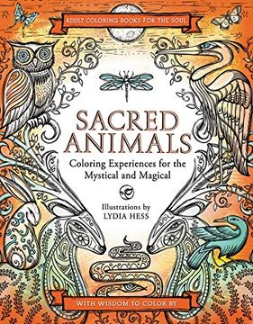 portada Sacred Animals (Coloring Books for the Soul)