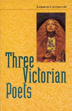 portada Three Victorian Poets (Cambridge Literature) 