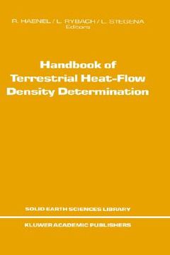 portada handbook of terrestrial heat-flow density determination: with guidelines and recommendations of the international heat-flow commission (en Inglés)