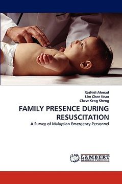 portada family presence during resuscitation (en Inglés)