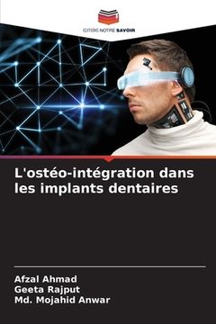 portada L'ostéo-intégration dans les implants dentaires (en Francés)