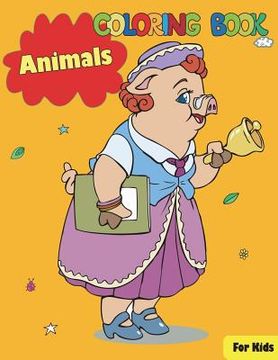 portada Animals Coloring Book for Kids (en Inglés)