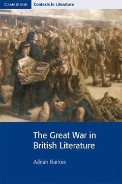 portada Great war in British Literature ocr (Cambridge Contexts in Literature) (en Inglés)
