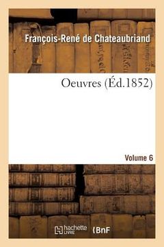 portada Oeuvres. Volume 6 (en Francés)