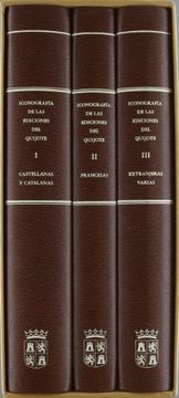 portada Iconografía de las ediciones del Quijote : reproducción facsímil de las portadas de 611 ediciones de los años 1605 a 1905 (Obra completa)