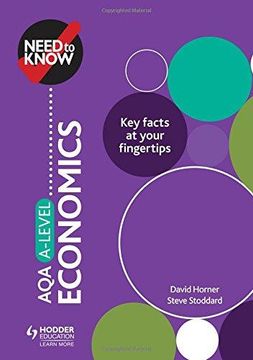 portada Need To Know: Aqa A-Level Economics (en Inglés)