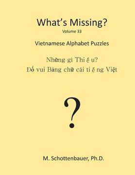 portada What's Missing?: Vietnamese Word Puzzles (en Inglés)