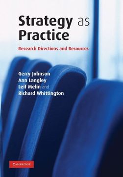 portada Strategy as Practice: Research Directions and Resources (en Inglés)