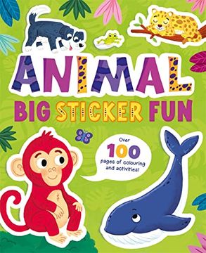 portada Animal big Sticker fun (in English)