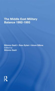 portada The Middle East Military Balance 19921993 (en Inglés)