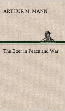 portada the boer in peace and war (en Inglés)