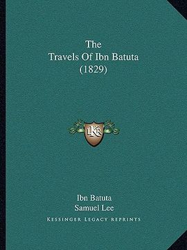 portada the travels of ibn batuta (1829) the travels of ibn batuta (1829) (en Inglés)