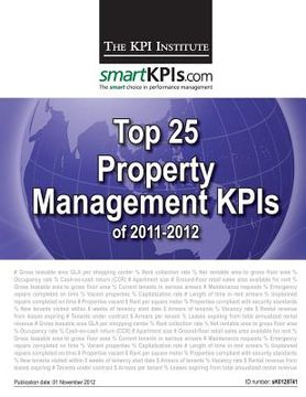 portada Top 25 Property Management KPIs of 2011-2012 (en Inglés)