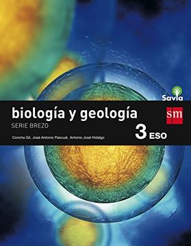 portada Biología y geología, Brezo. 3 ESO. Savia