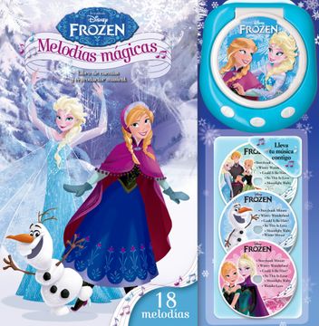 portada Frozen. Melodías Mágicas: Libro de Cuentos y Reproductor Musical (Disney. Frozen)