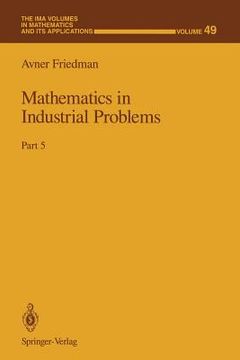 portada Mathematics in Industrial Problems: Part 5 (in English)