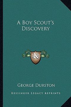portada a boy scout's discovery (en Inglés)