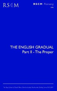 portada the english gradual part 2 - the proper