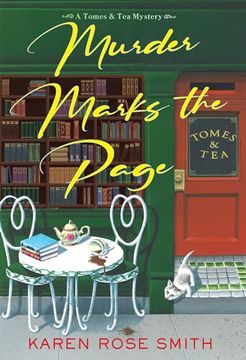 portada Murder Marks the Page (a Tomes & tea Mystery Series) (in English)