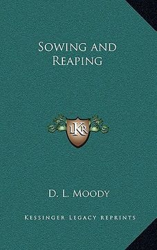 portada sowing and reaping (in English)