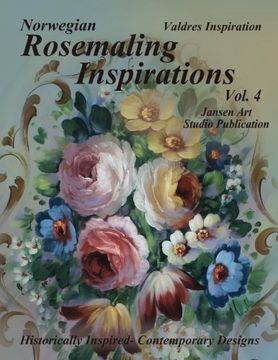 portada Rosemaling Inspirations: Valdres: Volume 4 (Norwegian Rosemaling Inspirations) (in English)
