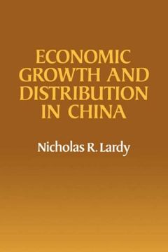 portada Economic Growth and Distribution in China (en Inglés)