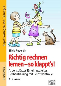portada Richtig Rechnen Lernen - so Klappt's! 4. Klasse (en Alemán)