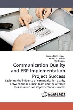 portada communication quality and erp implementation project success (in English)