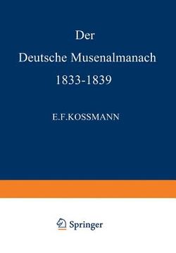 portada Der Deutsche Musenalmanach 1833-1839 (en Alemán)