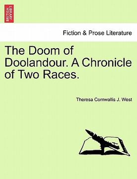 portada the doom of doolandour. a chronicle of two races.