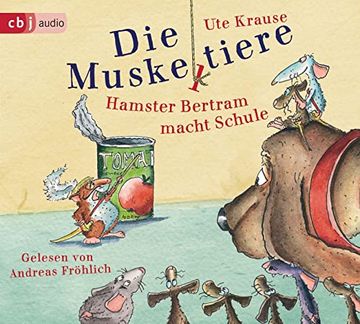 portada Die Muskeltiere - Hamster Bertram Macht Schule: Cd Standard Audio Format, Lesung. Ungekürzte Ausgabe (Die Muskeltiere-Reihe zum Selberlesen, Band 5) (en Alemán)