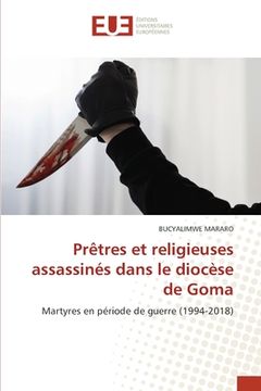 portada Prêtres et religieuses assassinés dans le diocèse de Goma (en Francés)