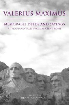 portada Memorable Deeds and Sayings: A Thousand Tales From Ancient Rome 