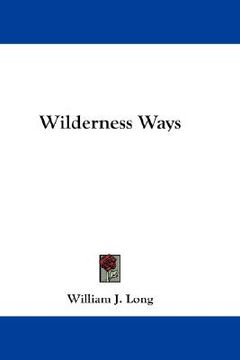 portada wilderness ways (en Inglés)