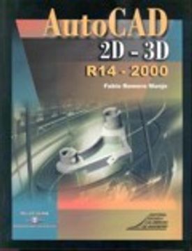 portada Autocad 2D - 3D R14 - 2000 (incluye cd-rom con numerosos ejercicios practicos)
