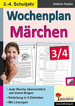 portada Wochenplan Märchen 3 (en Alemán)