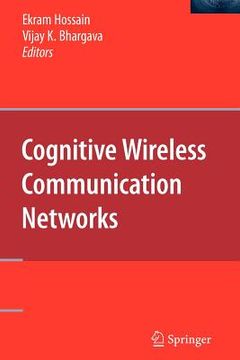 portada cognitive wireless communication networks (en Inglés)