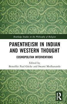 portada Panentheism in Indian and Western Thought (Routledge Studies in the Philosophy of Religion) (en Inglés)