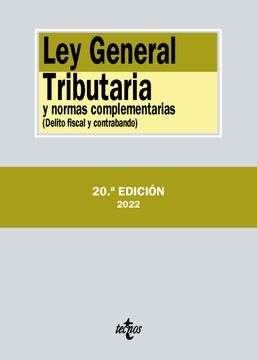 portada Ley General Tributaria y normas complementarias (en Castellano)
