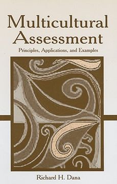 portada multicultural assessment: principles, applications, and examples (en Inglés)
