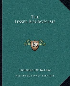 portada the lesser bourgeoisie (en Inglés)