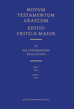 portada Novum Testamentum Graecum, Editio Critica Maior VI/1: Revelation, Text