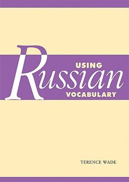 portada Using Russian Vocabulary Paperback (Using (Cambridge)) (en Inglés)