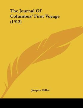 portada the journal of columbus' first voyage (1912) (en Inglés)