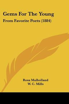 portada gems for the young: from favorite poets (1884) (en Inglés)