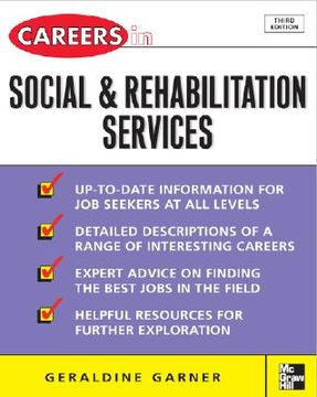 portada Careers in Social and Rehabilitation Services (en Inglés)