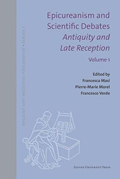 portada Epicureanism and Scientific Debates. Antiquity and Late Reception 