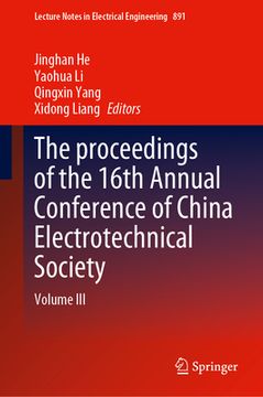 portada The Proceedings of the 16th Annual Conference of China Electrotechnical Society