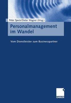 portada Personalmanagement Im Wandel: Vom Dienstleister Zum Businesspartner (en Alemán)