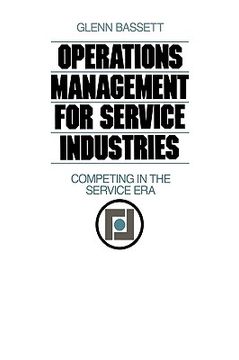 portada operations management for service industries: competing in the service era (en Inglés)